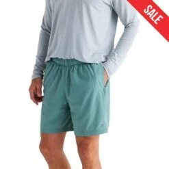Free Fly Men's Breeze Shorts - 8" Inseam -Patagonia Shop free fly mens breeze lined shorts sabal green sale1 1