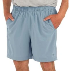 Free Fly Men's Breeze Shorts - 6" Inseam 29 Free Fly Men's Breeze Shorts - 6" Inseam -Patagonia Shop free fly mens breeze short 6 inch inseam blue fog