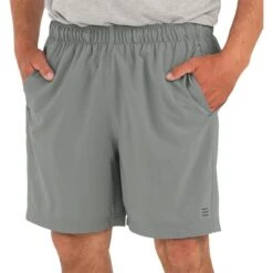Free Fly Men's Breeze Shorts - 6" Inseam 27 Free Fly Men's Breeze Shorts - 6" Inseam -Patagonia Shop free fly mens breeze short 6 inch inseam cement