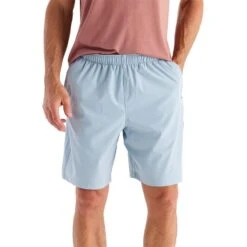 Free Fly Men's Breeze Shorts - 8" Inseam -Patagonia Shop free fly mens breeze shorts bay blue