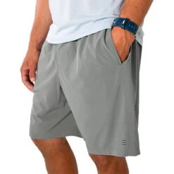 Free Fly Men's Breeze Shorts - 8" Inseam -Patagonia Shop free fly mens breeze shorts cement2