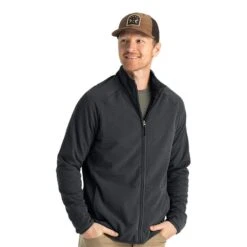 Free Fly Men's Gridback Fleece Jacket