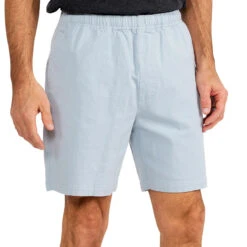 Free Fly Men's Stretch Canvas Shorts - 7" Inseam -Patagonia Shop free fly mens strech canvas shorts bay blue grid