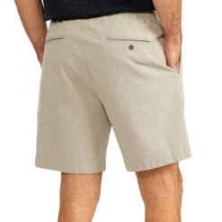 Free Fly Men's Stretch Canvas Shorts - 7" Inseam -Patagonia Shop free fly mens strech canvas shorts stone khaki 1
