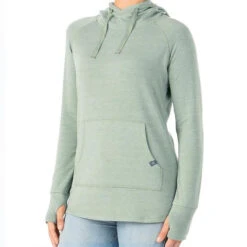 Free Fly Women's Bamboo Fleece Pullover Hoody -Patagonia Shop free fly womens bamboo fleece pullover hoody heather marsh