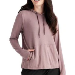 Free Fly Women's Bamboo Thermal Fleece Hoody