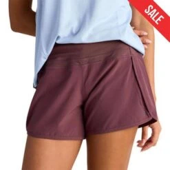 Free Fly Women's Bamboo Lined Breeze Shorts - 4" Inseam -Patagonia Shop free fly womens bamboo lined breeze shorts garnet1
