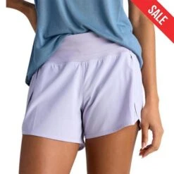 Free Fly Women's Bamboo Lined Breeze Shorts - 4" Inseam -Patagonia Shop free fly womens bamboo lined breeze shorts lavender1