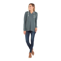 Free Fly Women's Bamboo Waffle Hoody -Patagonia Shop free fly womens bamboo waffle hoody balsam grid