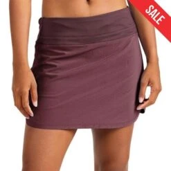 Free Fly Women's Breeze Skort -Patagonia Shop free fly womens breeze skort garnet1