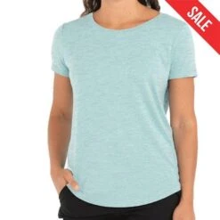 Free Fly Women's Current Short-Sleeve T-Shirt -Patagonia Shop free fly womens current tee tide pool1