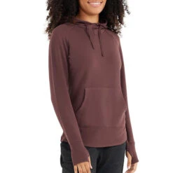 Free Fly Women's Bamboo Fleece Pullover Hoody -Patagonia Shop free fly womens fleece hoody umber grid