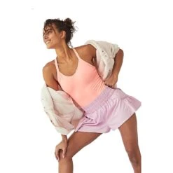 FREE PEOPLE FP Movement Women's Get Your Flirt On Shorts -Patagonia Shop free people womens get your flirt on shorts peony