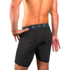 Free Fly Men's Bamboo Comfort Boxer Briefs -Patagonia Shop freefly mens bamboo comfort boxer briefs black