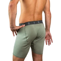 Free Fly Men's Bamboo Comfort Boxer Briefs -Patagonia Shop freefly mens bamboo comfort boxer briefs sage