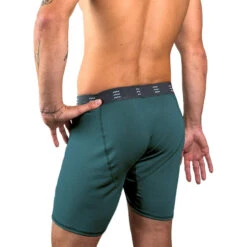 Free Fly Men's Bamboo Comfort Boxer Briefs -Patagonia Shop freefly mens bamboo comfort boxer briefs storm blue