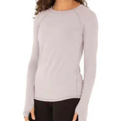 Free Fly Women's Bamboo Midweight Long-Sleeve Shirt -Patagonia Shop freefly womens bamboo midweight long sleeve shirt rose water