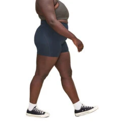 Girlfriend Collective High Rise Run Shorts -Patagonia Shop girlfriend collective high rise bike shorts midnight 1