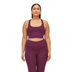 Girlfriend Collective Women's Paloma Bra 25 Girlfriend Collective Women's Paloma Bra -Patagonia Shop girlfriend collective paloma bra plum