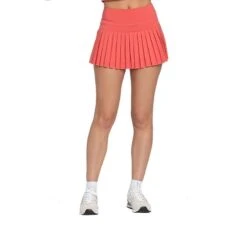 Gold Hinge Women's Pleated Tennis Skirt -Patagonia Shop gold hinge womens pleated tennis skirt dark coral