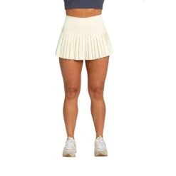 Gold Hinge Women's Pleated Tennis Skirt