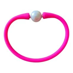 Gresham Jewelry Freshwater Pearl Maui Bracelet -Patagonia Shop gresham jewlery maui bracelet freshwater pearl hot pink