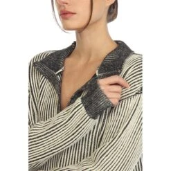 Hello Nite Women's Cleo Johnny Collar Sweater -Patagonia Shop hello nite womens cleo johnny collar sweater close