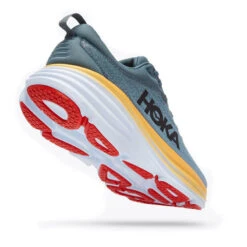 Hoka Wide Bondi 8 Men's Running Shoes -Patagonia Shop hoka mens bondi 8 running shoes goblin blue mountain spring 3