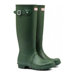 Hunter Boots Hunter Women's Original Tall Rain Boots -Patagonia Shop hunter womens original tall rain boots green 1