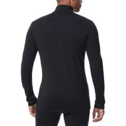 Icebreaker Men's Oasis Long-Sleeve Half Zip Base Layer -Patagonia Shop icebreaker mens oasis long sleeve half zip black back