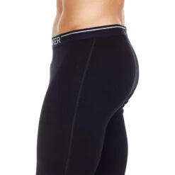 Icebreaker Men's Tech Leggings -Patagonia Shop icebreaker mens tech leggings black side waistband no chafing