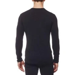 Icebreaker Men's Tech Top Long-Sleeve Crew 10 Icebreaker Men's Tech Top Long-Sleeve Crew -Patagonia Shop icebreaker mens tech top long sleeve crewe black back