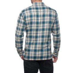 KÜHL Men's Dillingr Button Down Long-Sleeve Shirt -Patagonia Shop kuhl mens dillingr button down long sleeve shirt blue fusion back