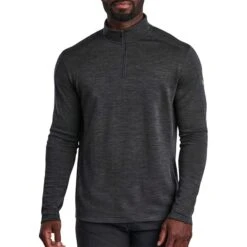 Kuhl Men's Invigoratr 1/4 Zip Pullover -Patagonia Shop kuhl mens invigoratr 14 zip pullover carbon