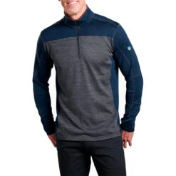 KÜHL Men's Ryzer ¼ Zip Pullover -Patagonia Shop kuhl mens ryzer 1 4 zip pullover midnight