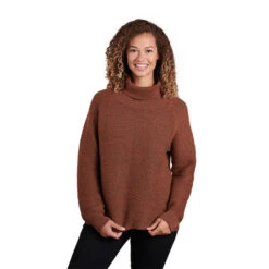 KÜHL Women's Solace Sweater -Patagonia Shop kuhl womens solace sweater copper grid