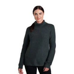 KÜHL Women's Solace Sweater -Patagonia Shop kuhl womens solace sweater sea pine grid