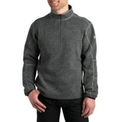 KÜHL Men's Thor ¼ Zip Pullover -Patagonia Shop kuhl mens 3082 thor 1 4 graphite