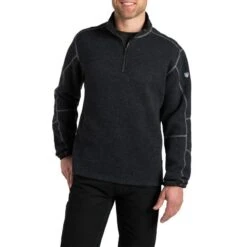 KÜHL Men's Thor ¼ Zip Pullover -Patagonia Shop kuhl mens 3082 thor 1 4 pirate blue front