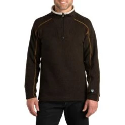 KÜHL Men's Europa ¼ Zip Pullover -Patagonia Shop kuhl ms 3017 europa charcoal