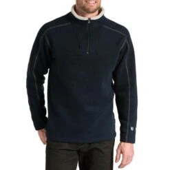 KÜHL Men's Europa ¼ Zip Pullover -Patagonia Shop kuhl ms 3017 europa mutinyblue