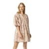 Lilla P Women's Bracelet Sleeve Buttondown Dress