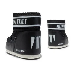 Moon Boot Women's Icon Low Nylon Boots -Patagonia Shop moon boot womens icon low nylon boots back