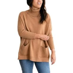 Oat Women's Cowl Pocket Sweater -Patagonia Shop oat womens cowl pocket sweater camel