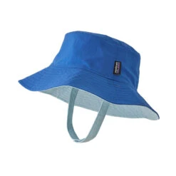Patagonia Baby Sun Bucket Hat -Patagonia Shop patagonia bay sun bucket hat bayou blue 1