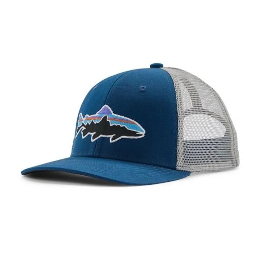 Patagonia Fitz Roy Trout Trucker Hat 6 Patagonia Fitz Roy Trout Trucker Hat -Patagonia Shop patagonia fitz roy trout trucker hat 2023 lmbe blue