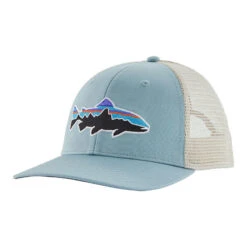 Patagonia Fitz Roy Trout Trucker Hat -Patagonia Shop patagonia fitz roy trout trucker hat big sky blue
