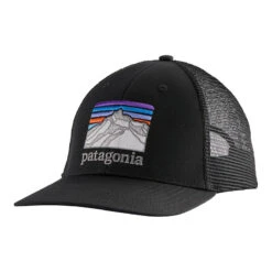 Patagonia Line Logo Ridge LoPro Trucker Hat -Patagonia Shop patagonia line logo ridge lopro trucker hat black