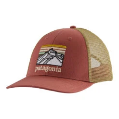 Patagonia Line Logo Ridge LoPro Trucker Hat -Patagonia Shop patagonia line logo ridge lopro trucker hat spanish red