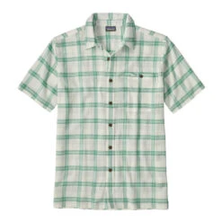 Patagonia Men's A/C Short-Sleeve Shirt -Patagonia Shop patagonia mens a c short sleeve shirt MABE